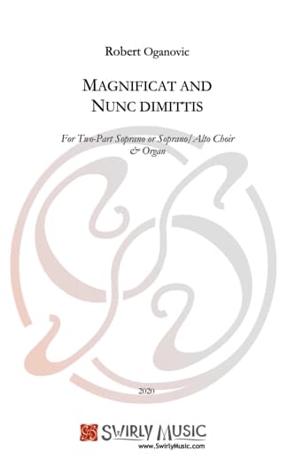 Robert Oganovic - "Magnificat And Nunc Dimittis" For 2-part Choir ...